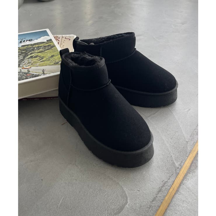 厚底 ムートン ショートブーツ[品番：ORGW0009214]｜Ada.（エイダ）の