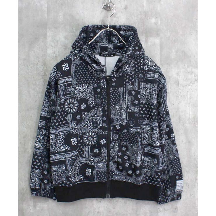 ジップアップパーカー キッズ ジップパーカー[品番：MSSK1628067