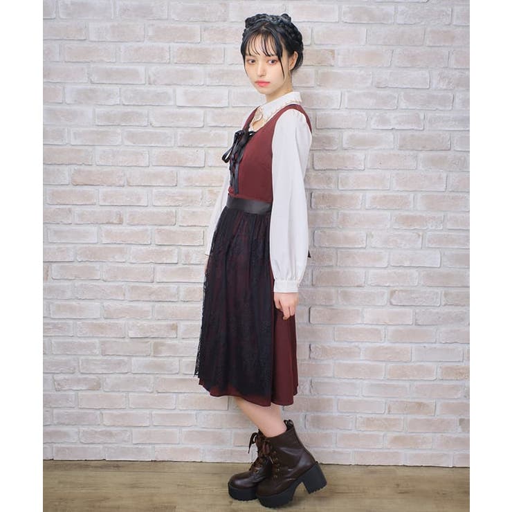 ディアンドルデザインワンピース[品番：IGAW0004236]｜axes femme