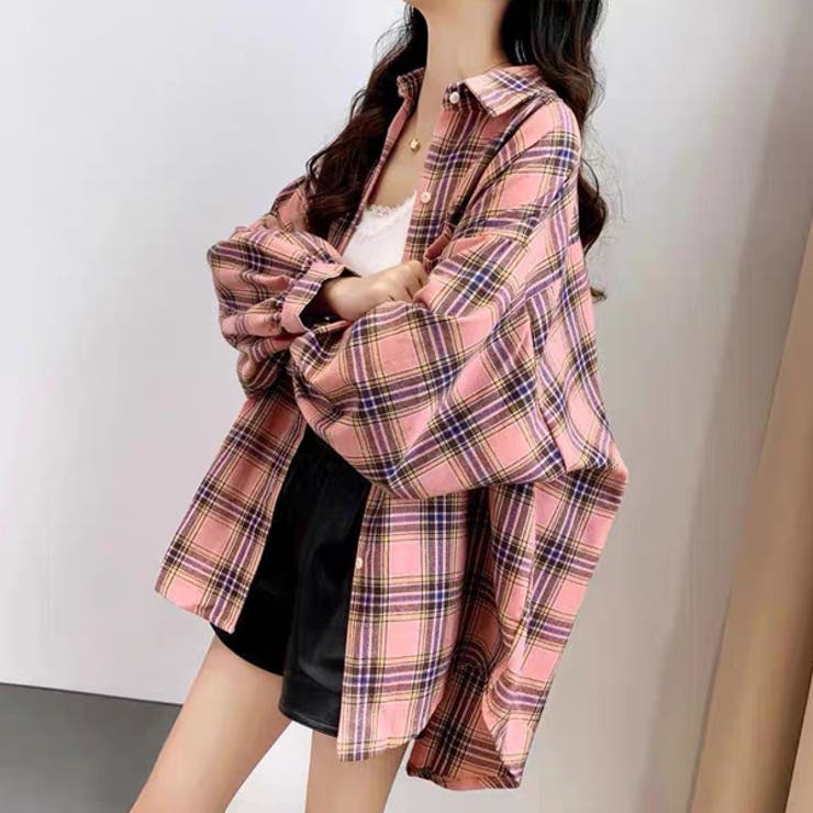 ビックチェックシャツ[品番：ADEW0000664]｜ad thie（アドティエ）の