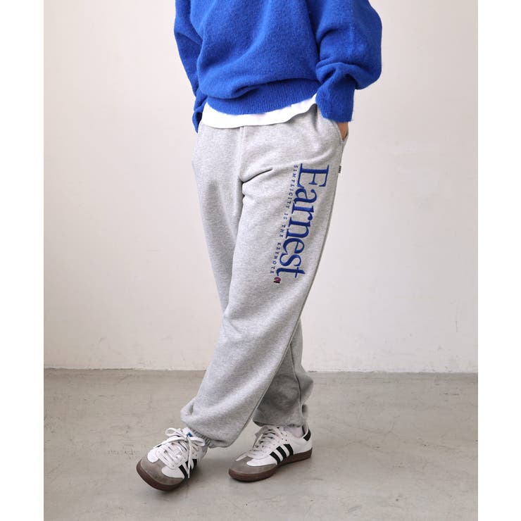 Earnest エンブロイダリー 裏毛[品番：AZ000004750]｜andme