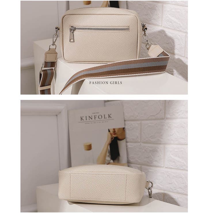 ショルダーバッグ キルティングレザー ミニクロスボディバッグ[品番