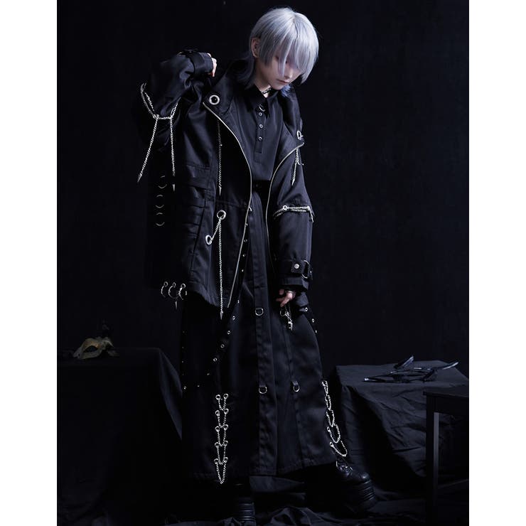 ililil【イルイルイル】自称ラスボスくんジップパーカー 全1色