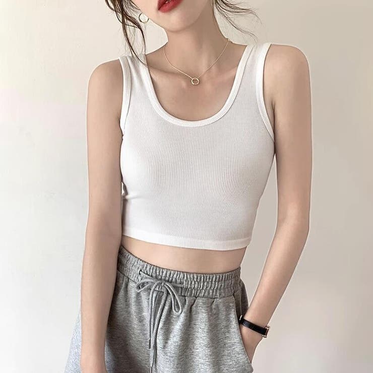 タンクトップ【韓国ファッション】[品番：ZJ000022388]｜Girly Doll