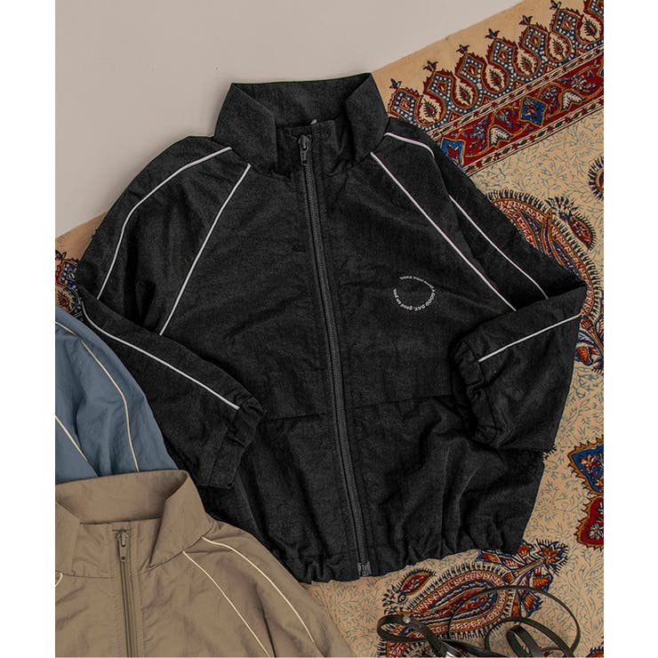 パイピングウィンドブレーカー(セットアップ可)[品番：FOKK0024840