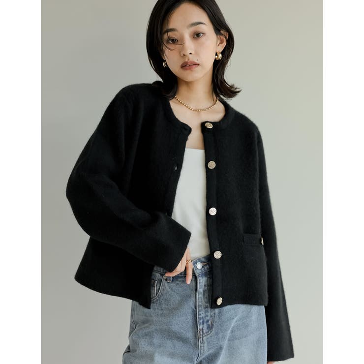 2025AW COLLECTION][入卒式 セレモニー]ニットゴールドボタン…[品番