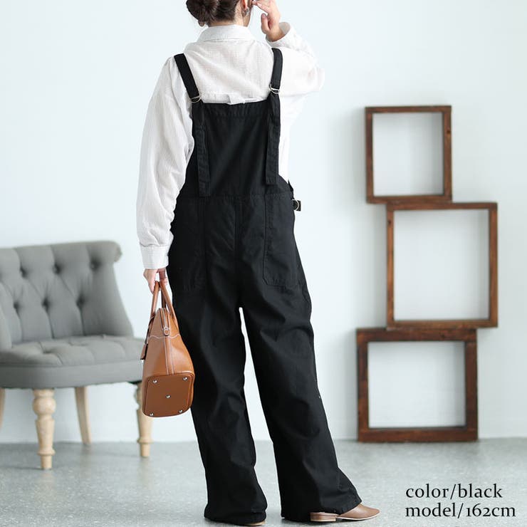 大きいサイズ レディース オールインワン[品番：GJ000020456