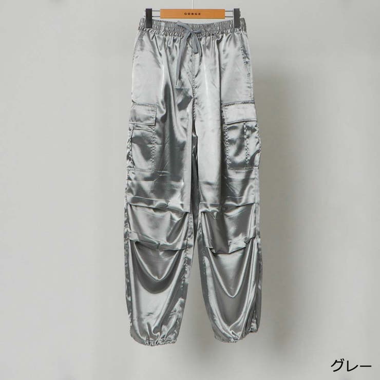 サテンカーゴパンツ[品番：GORW0008971]｜GORGE （ゴージ）の