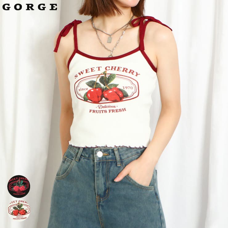 チェリーキャミソール[品番：GORW0009167]｜GORGE （ゴージ）の