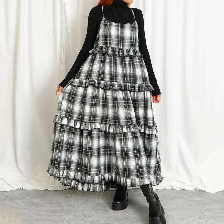 チェックティアードワンピース[品番：GORW0009539]｜GORGE （ゴージ