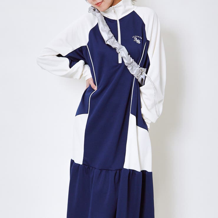 ジャージ切替ワンピース[品番：GORW0009722]｜GORGE （ゴージ）の