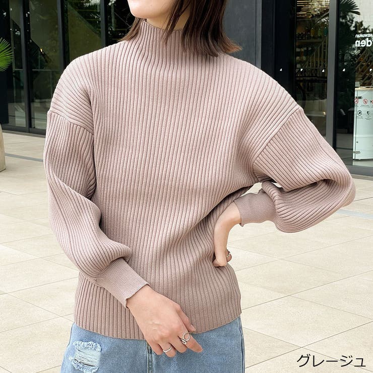 モチモチボトルネックプルオーバー[品番：GORW0007117]｜GORGE