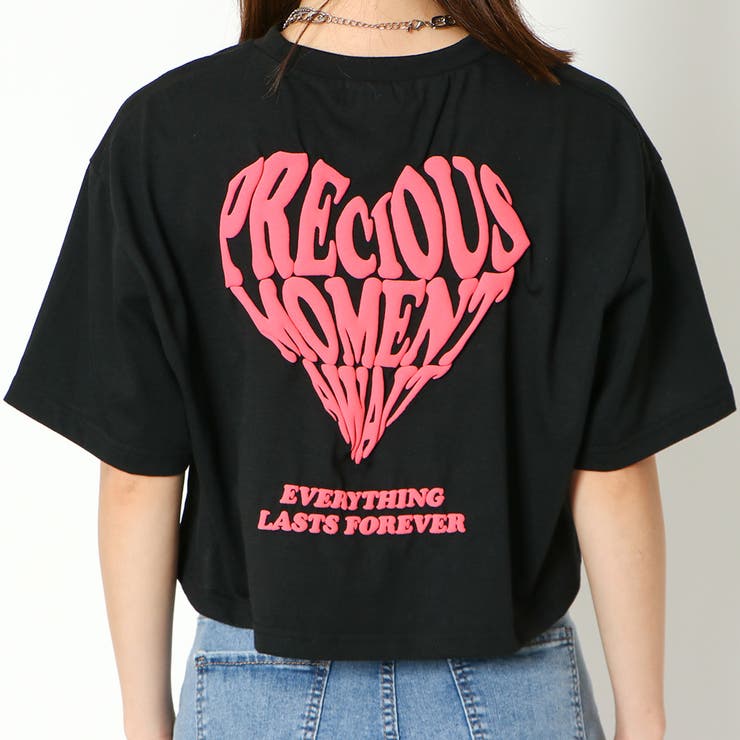 ハート発泡プリントTシャツ[品番：GORW0007840]｜GORGE （ゴージ）の