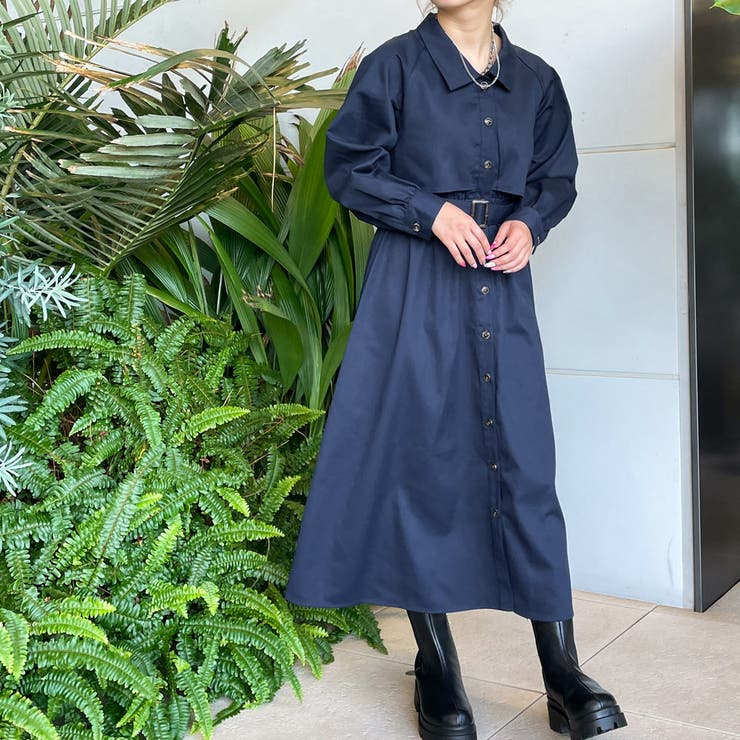 長袖トレンチワンピース[品番：GORW0008164]｜GORGE （ゴージ）の