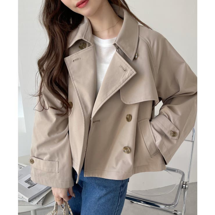 ショート トレンチコート[品番：ORGW0008158]｜Ada.（エイダ）の