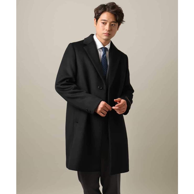 ストレッチ】ウールチェスターコート[品番：ITKW0018651]｜a.v.v【MEN