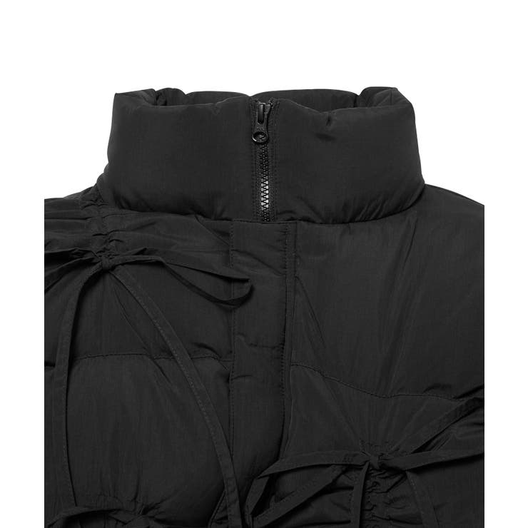 韓国人気ブランド/sinoon】 リボンディテールダウンジャケット[品番