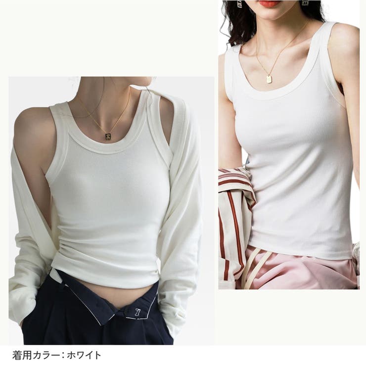 トップス ノースリーブ ニット[品番：JCSW0001888]｜JOCOSA（ジョコサ