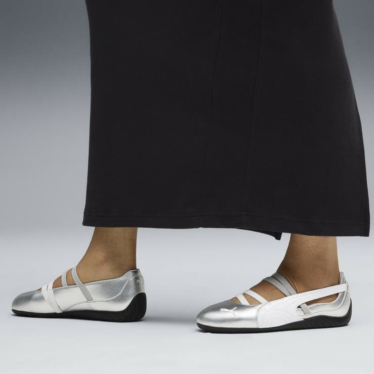 ウィメンズ スピードキャット バレエ メタリック スニーカー[品番