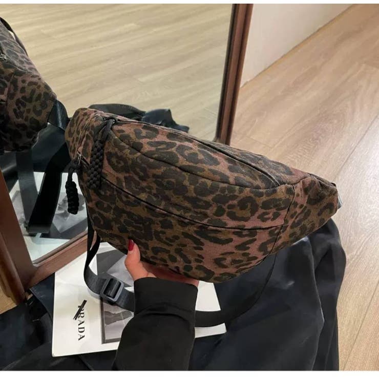 ヒョウ柄ボディバッグ[品番：PPNW0004309]｜Pumpkin Port（パンプキン