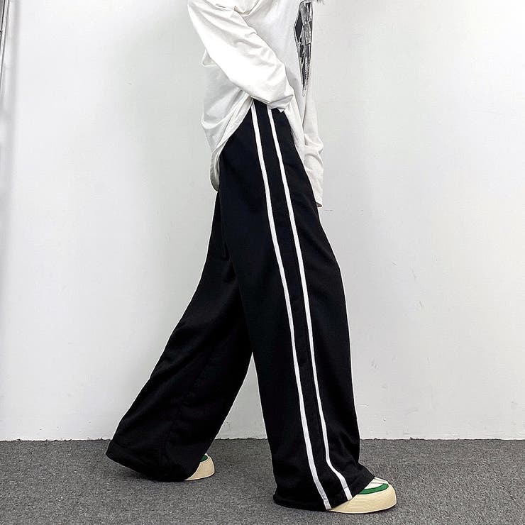 サイドライントラックパンツ 春 夏[品番：SHNW0008775]｜SHEENA