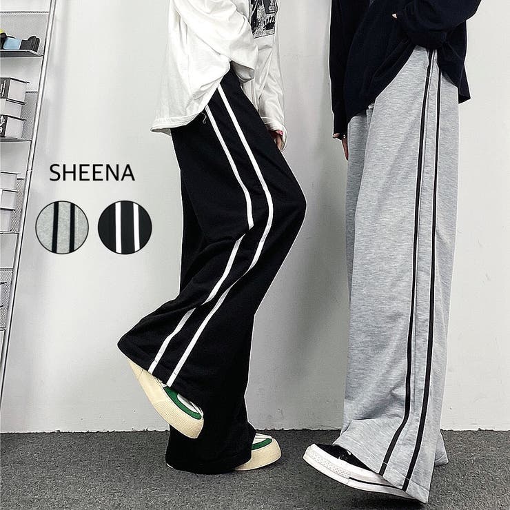 サイドライントラックパンツ 春 夏[品番：SHNW0008775]｜SHEENA