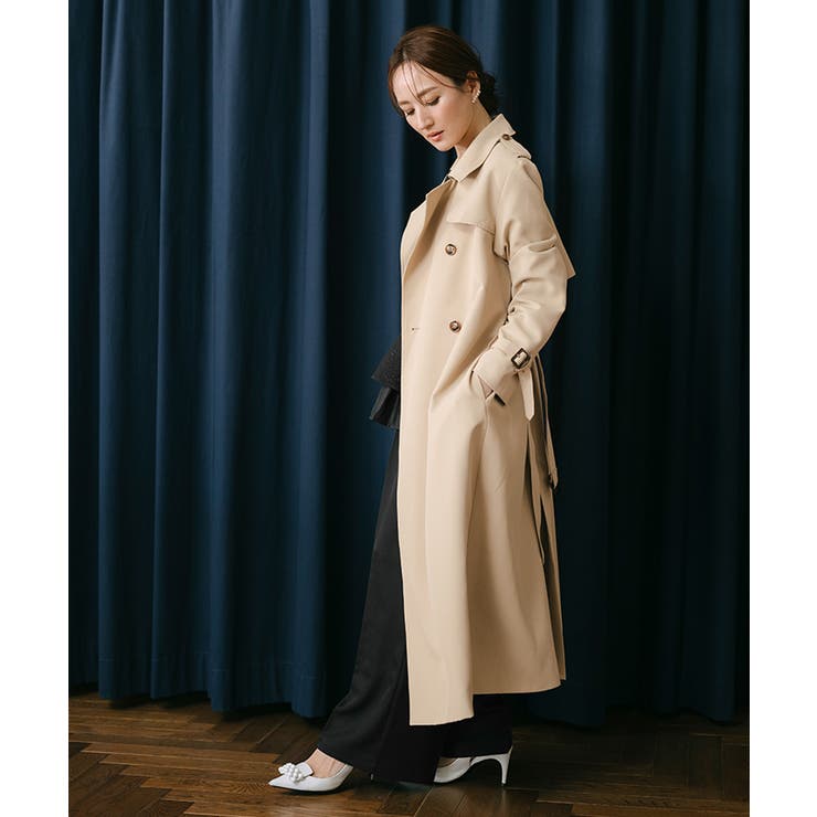 ダブルトレンチコート【UR'S ユアーズ】【セレモニー】[品番