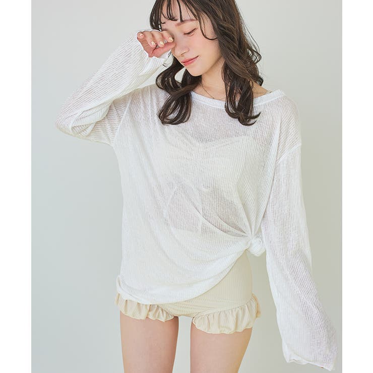 3点セット/シアートップス付ビキニ/水着【SEADRESS シードレス】[品番