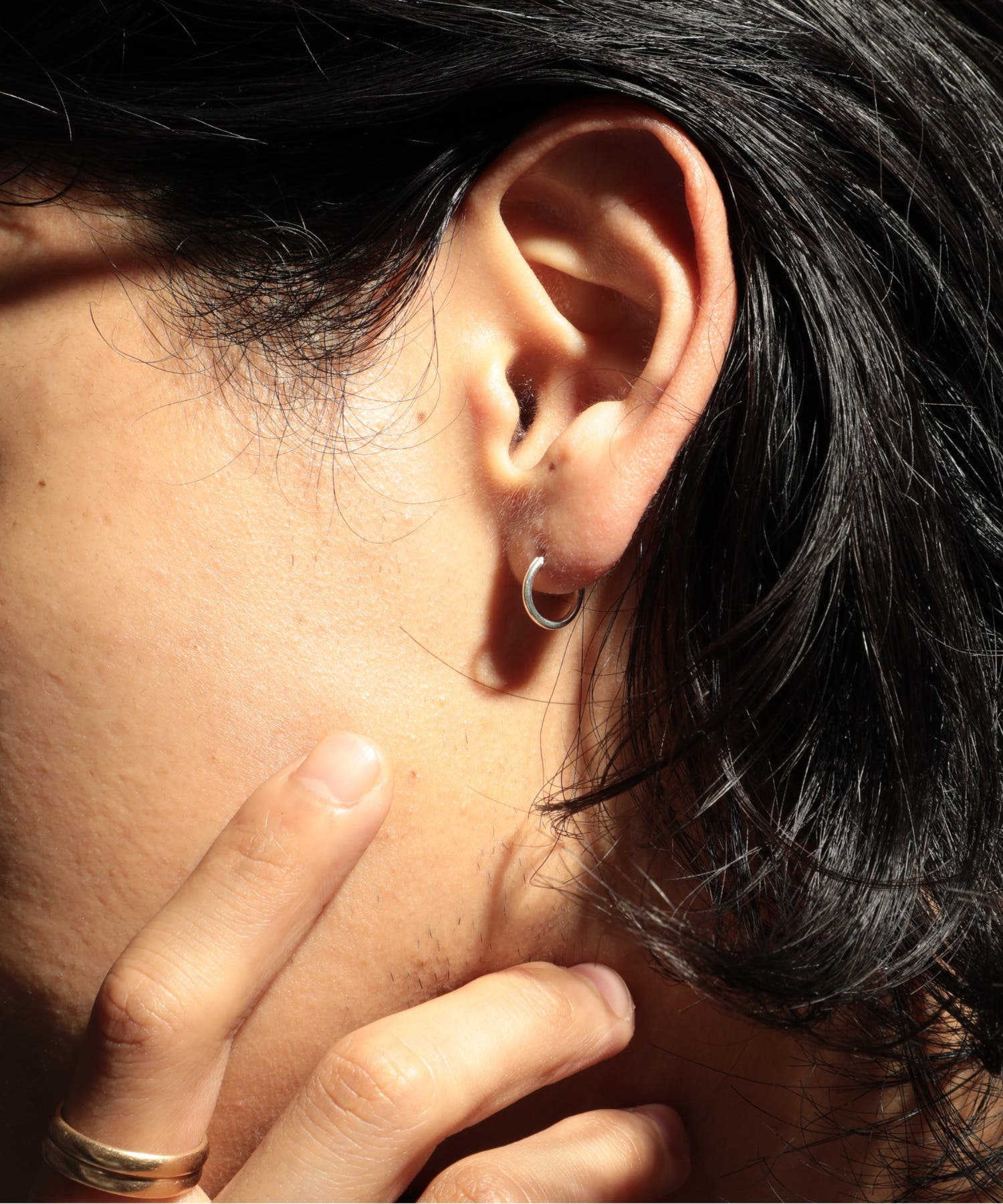 SETUP7】シルバー925 フープピアス 片耳用 SSS[品番：TTMW0000961