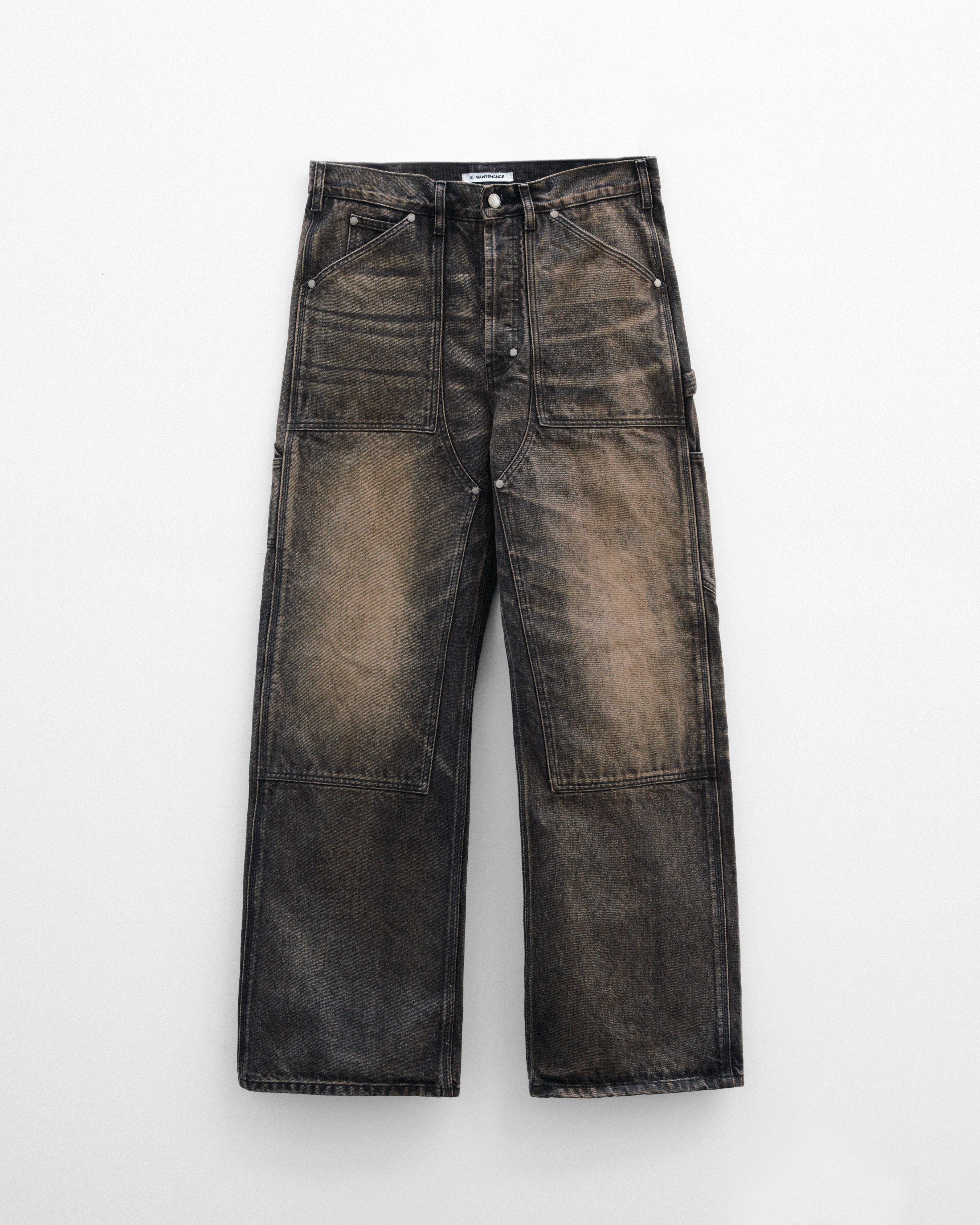 No Maintenance - Light-Wash Japanese Baggy Denim | NO MAINTENANCE