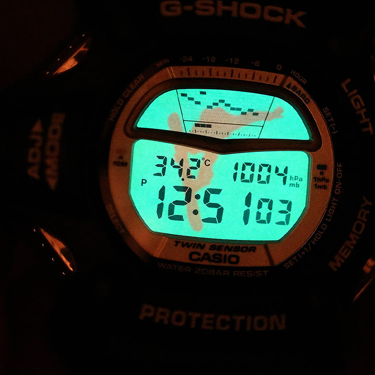 CASIO G-Shock Riseman 'Black' DW-9100BD-1T