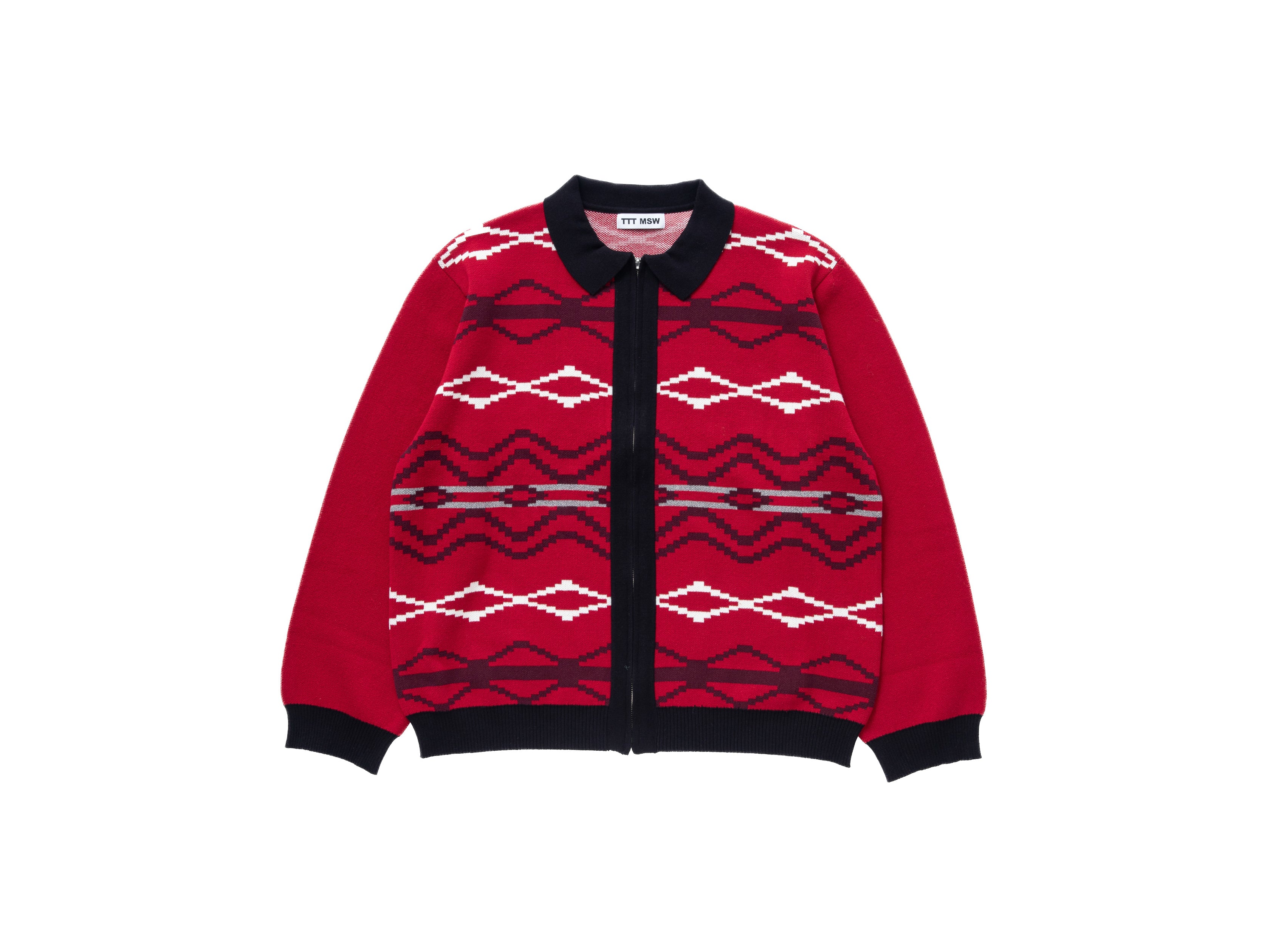 TTTMSW / Nordic zip up cardigan – PRANK STORE