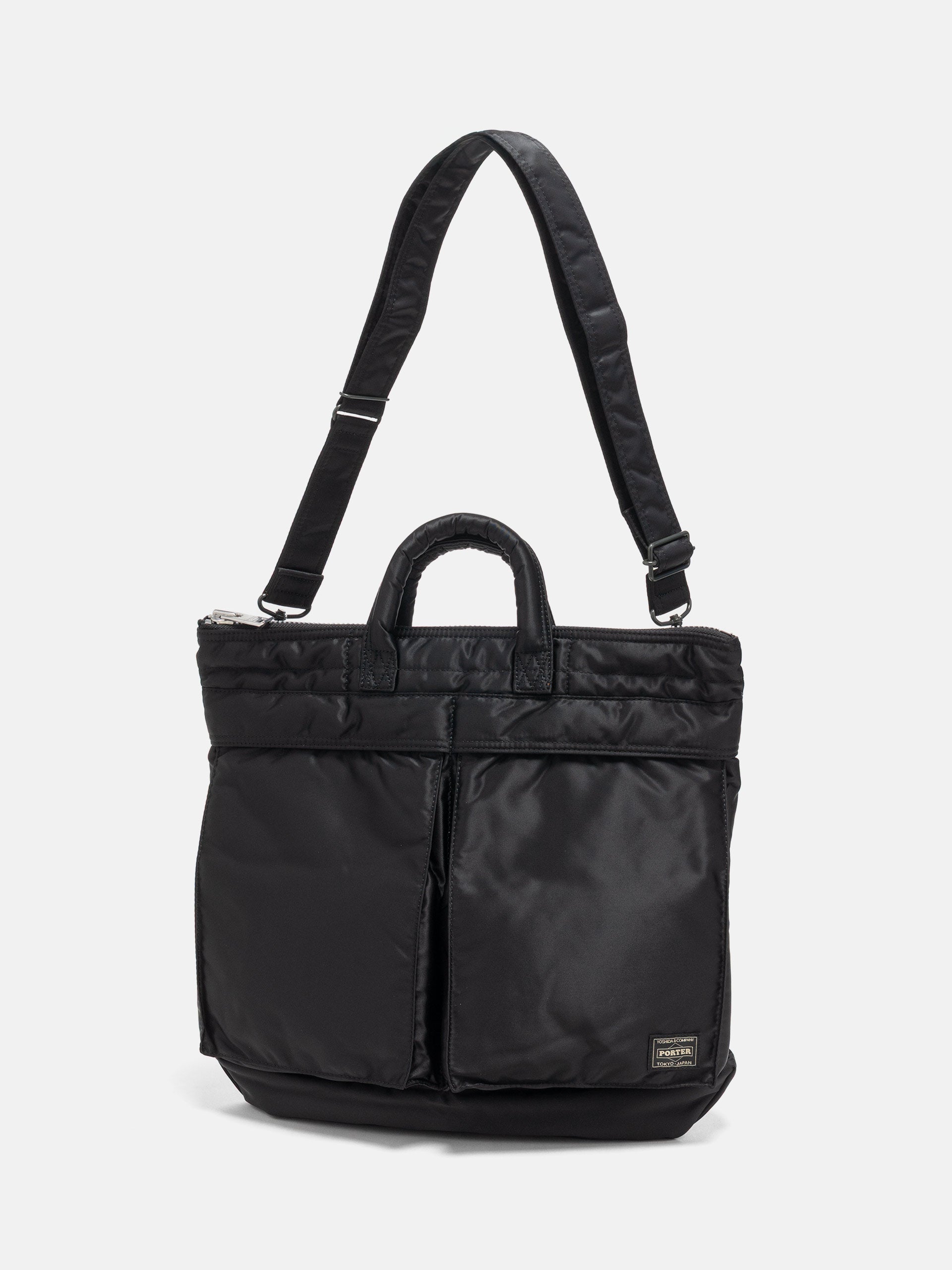 PORTER TANKER Helmet Bag Black | HAVEN