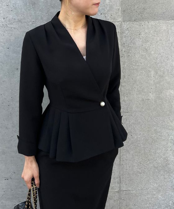 カシュクール ペプラムジャケット｜JENNE(ジェンヌ)公式通販：パリ