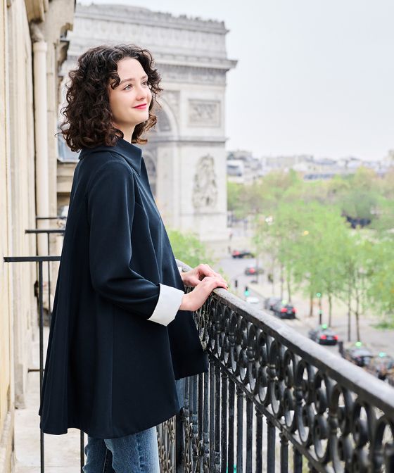 配色裏衿フレアコート｜JENNE(ジェンヌ)公式通販：パリジェンヌのよう