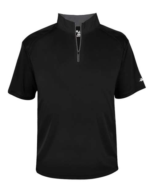 Badger 4199 - Men's B-Core Short Sleeve Quarter-Zip