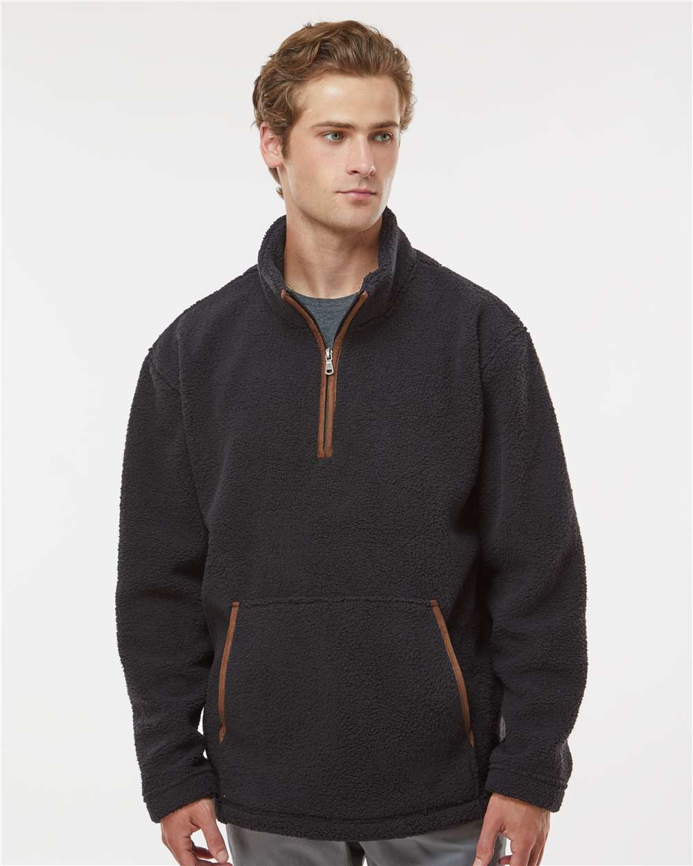 Boxercraft BM8510 - Men's Everest Fleece Quarter-Zip Pullover