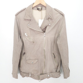 シシのカーフレザー ダブルライダースジャケットを買取させていただき