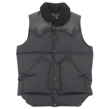 銀座本店で、ロッキーマウンテンフェザーベッドのブラウン×ネイビーの