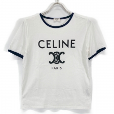 宅配買取センターで、セリーヌの定番のロゴTシャツ、2X681501Fを買取り