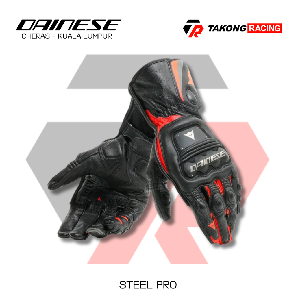 Dainese Gloves - Steel Pro – Takong Racing (Riding Apparel)