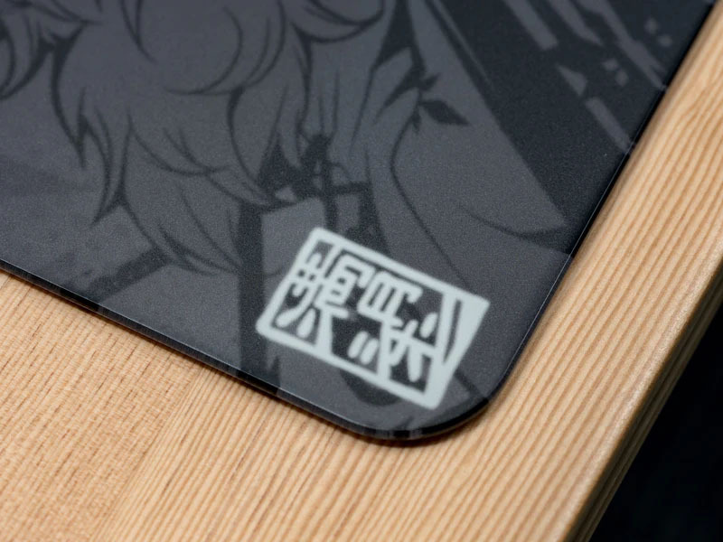 Wraith Cosmic Glass V2 Mousepad [Evil Edition] - Mold Silicone