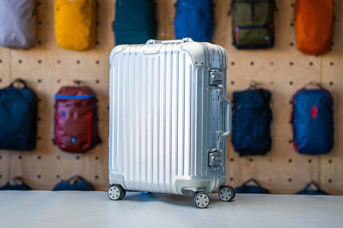 RIMOWA Original Cabin Carry-On Aluminum Suitcase | Pack Hacker