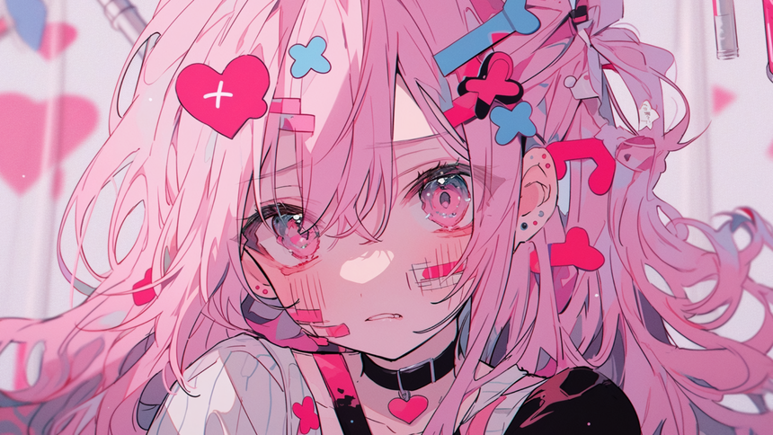 イラスト「メンヘラゴーランド／9」