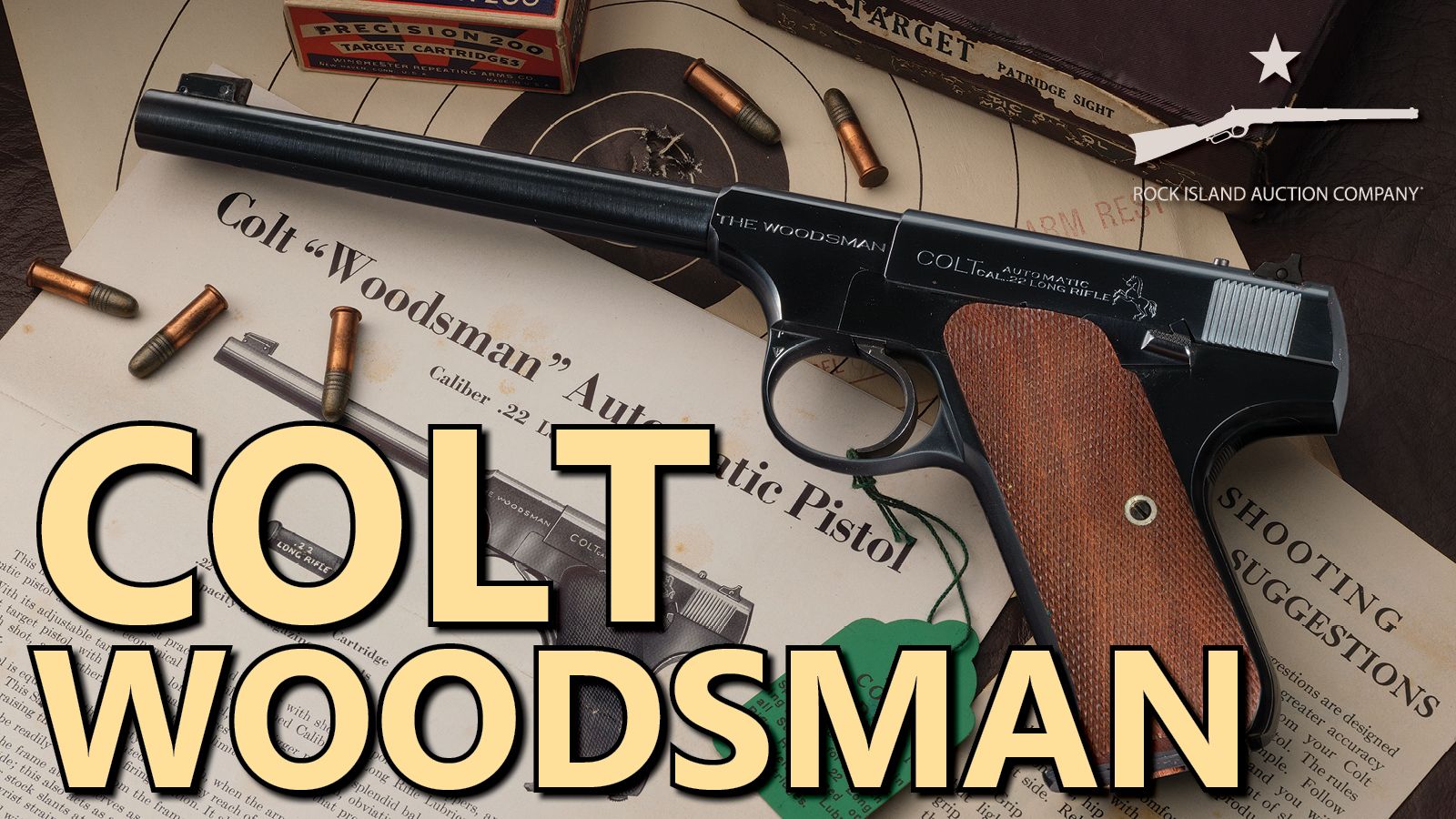 Colt Woodsman: A .22 Caliber Classic | Rock Island Auction