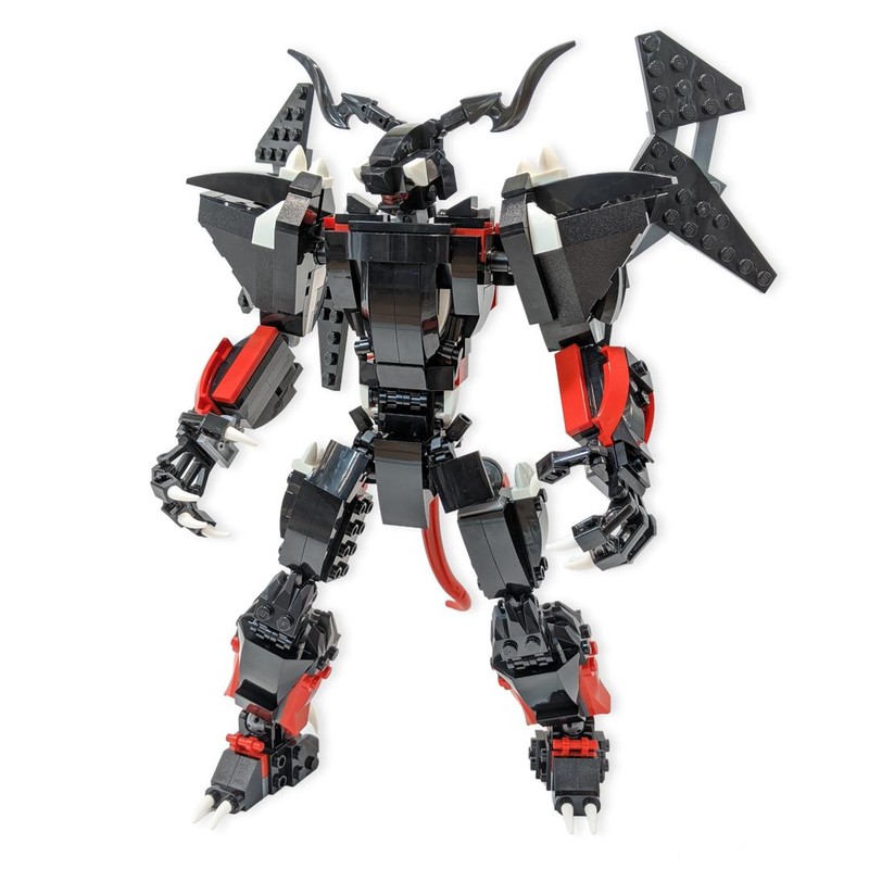 LEGO MOC 76115 Demon Mech by LegoMechable | Rebrickable - Build