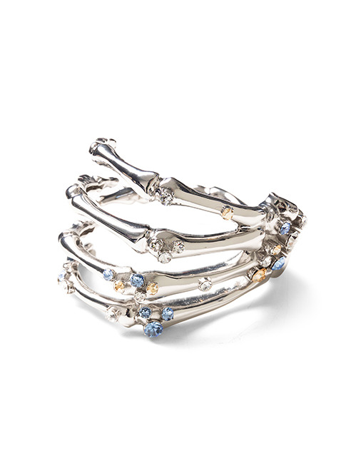 ラフ シモンズ - RAF SIMONS | Skeleton bracelet with cluttered