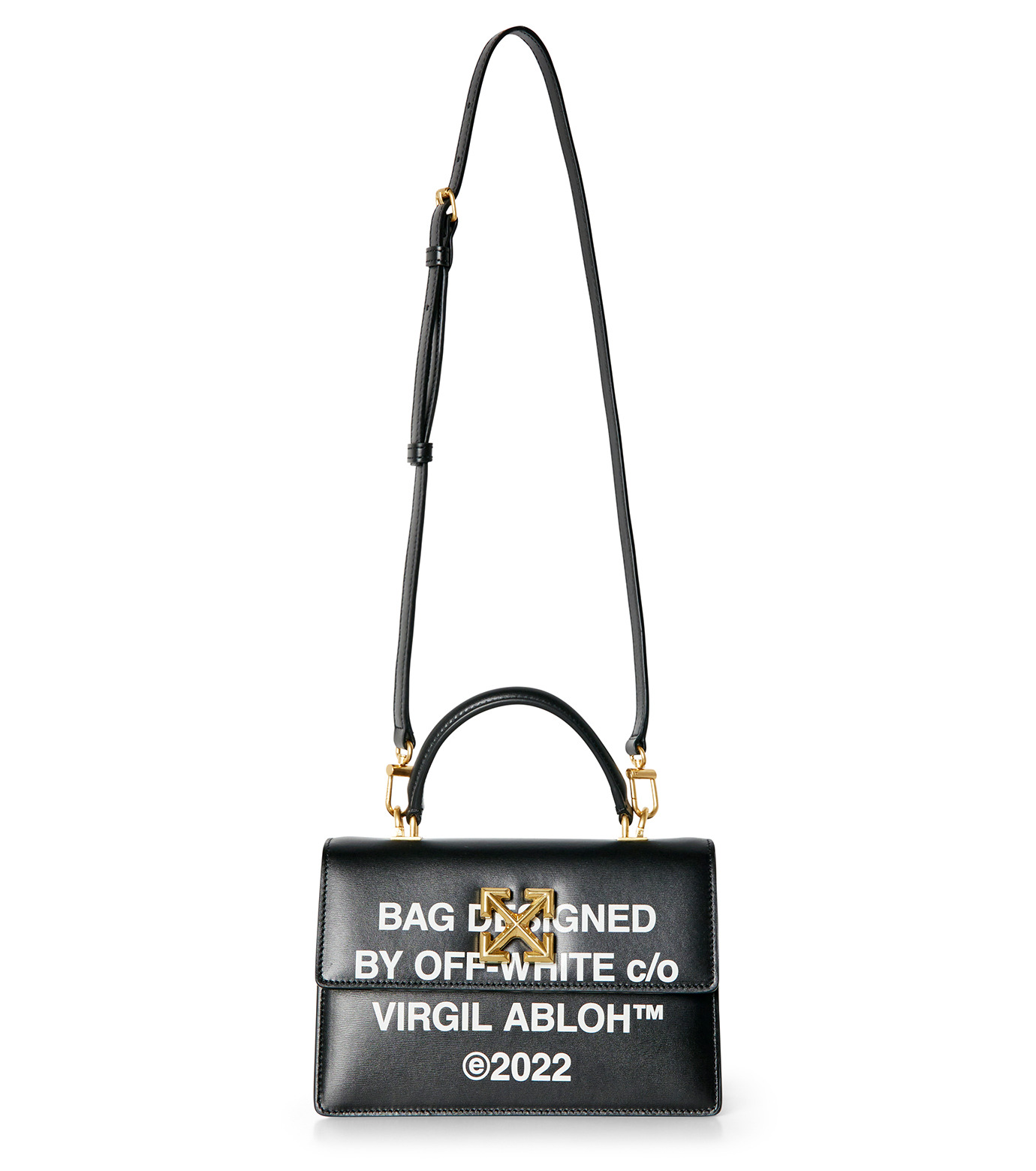 オフ ホワイト - Off-White | Jitney 1.4 Top Handle Met | RESTIR