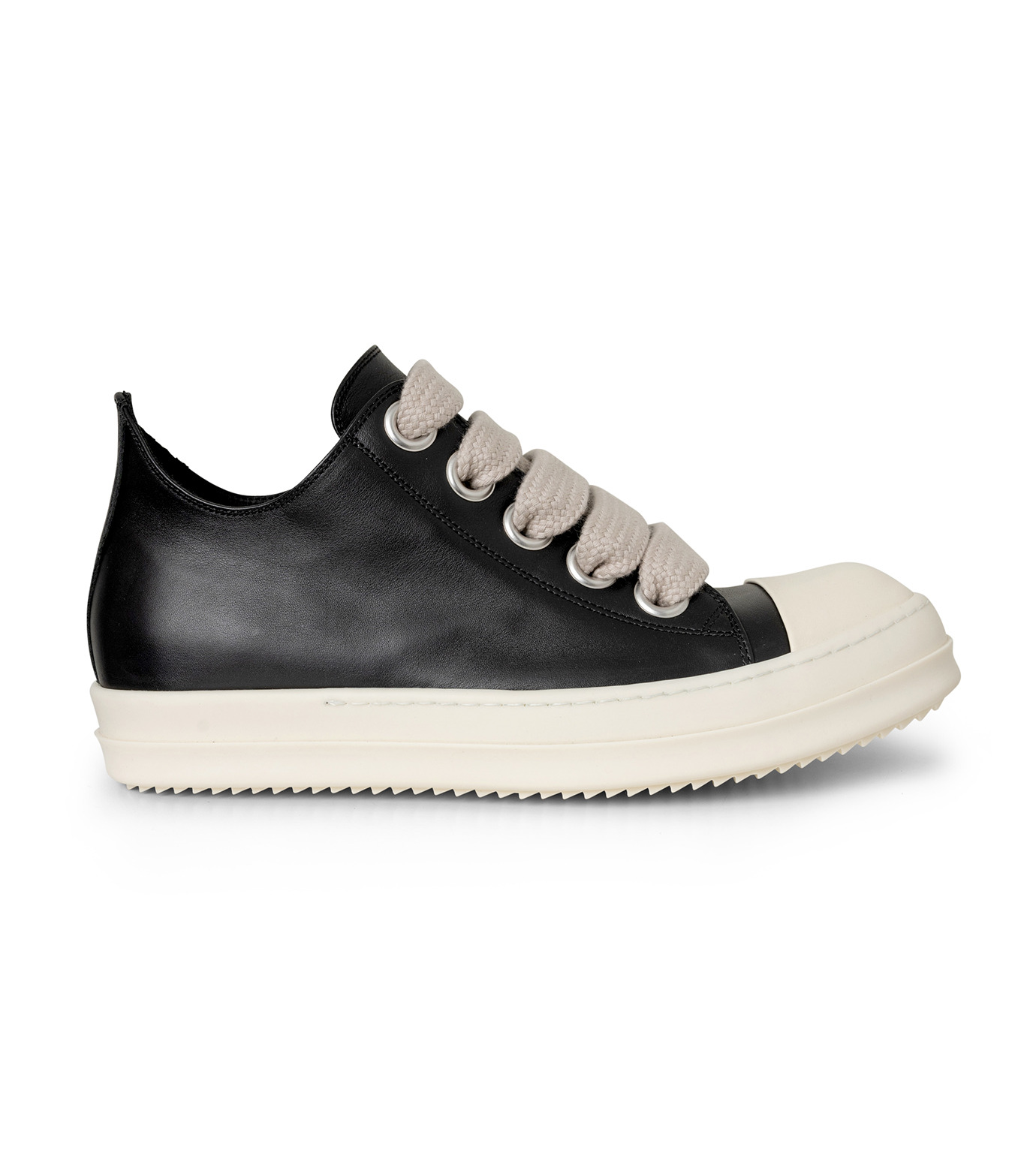 リック オウエンス - Rick Owens | LOW SNEAK MEGA LACE-Black-43の