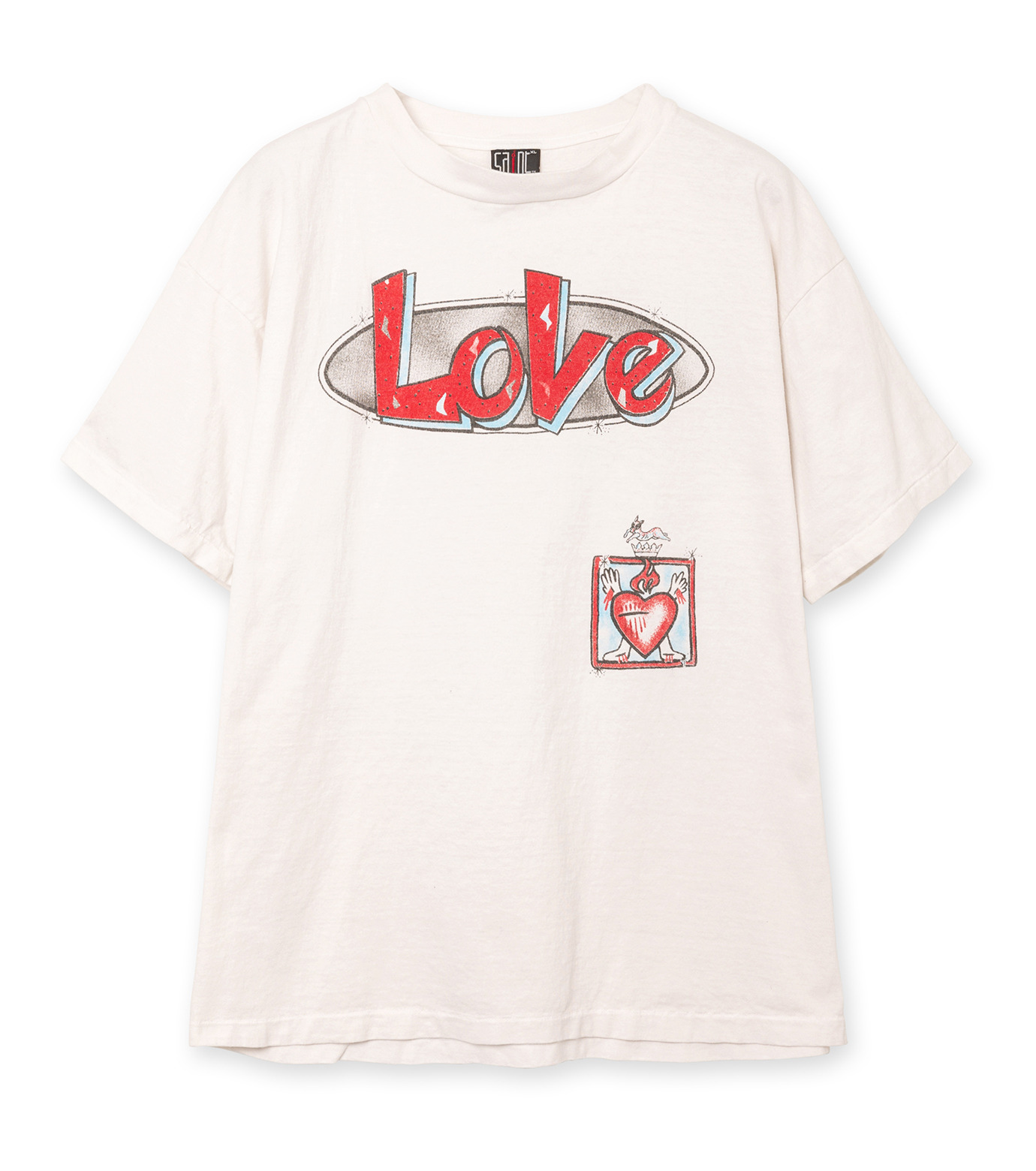 セント マイケル - ©️SAINT Mxxxxxx | LOVE TEE-White-Sの通販